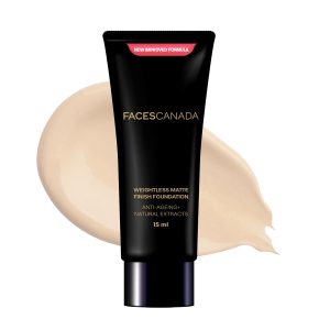 FACESCANADA Weightless Matte Finish Foundation - Ivory, 15ml
