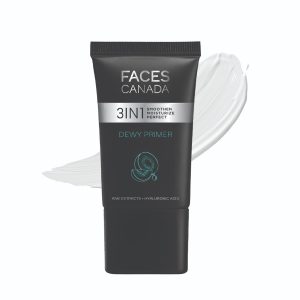 FACES CANADA Dewy Primer, 30g | Blurs Imperfections | Flawless Dewy Base