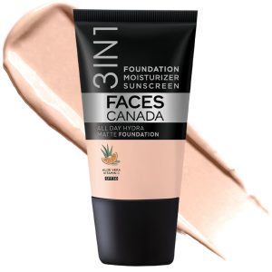 FACES CANADA All Day Hydra Matte Foundation - Mini | 3in1 Foundation + Moisturizer + SPF 30 | 24 HR Aloe Hydration & Vitamin C (Copy)FACESCANADA Cream All Day Hydra Matte Foundation - Mini | 3in1 Foundation + Moisturizer + SPF 30