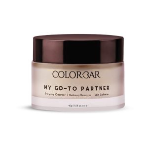 Colorbar Cosmetics My Go-To Partner (Everyday Cleanser, Makeup Remover, Skin Softener), 45 g