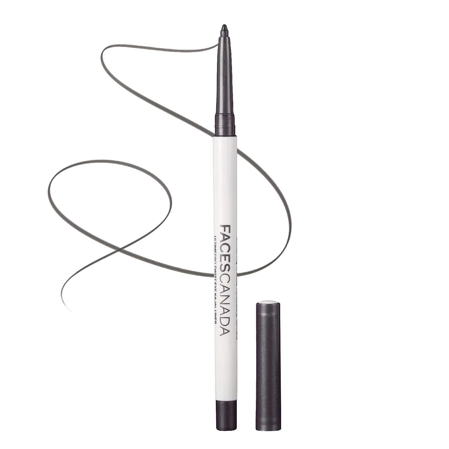 FACES CANADA Ultime Pro Twist Eye Kajal Liner - Silver, 0.35g