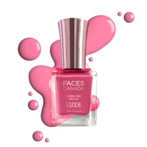 FACESCANADA Ultime Pro Splash Luxe Nail Enamel - Bubblegum (L01), 12ml