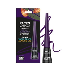 FACESCANADA Magneteyes Color Eyeliner Gel - Dramatic Purple,4Ml|Glossy Finish