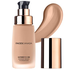 FACES CANADA Ultime Pro Hd Runway Ready Foundation - Warm Sand 06, 30ml | Dewy Finish | Glass Skin Effect | Luxurious Formula | Lightweight & Breathable | Silky Smooth Texture | No Dryness or Oiliness | Vitamin E & Hyaluronic Acid