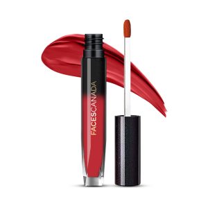 FACES CANADA Comfy Silk Liquid Lipstick - Zealous Red 10, 3ml