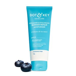 Dot & Key Barrier Repair Moisturizer For Normal, Dry, Combination & Sensitive Skin | 120 Hrs Moisturization, With 5 Ceramides & Hyaluronic