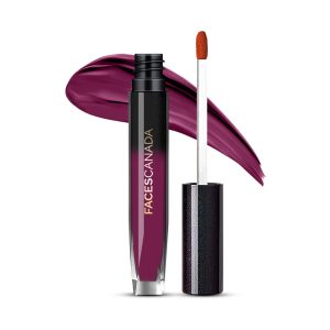 FACES CANADA Comfy Silk Liquid Lipstick - Elegant Maroon 08, 3ml