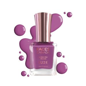 FACES CANADA Ultime Pro Splash Luxe Nail Enamel - Purple Punch (L51), 12ml