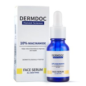 Derma Decode 10% Niacinamide Face Serum for Dry Skin, Open Pores Serum, Hydrating, Texture Improvement, Pore Minimizing with Ceramides, Hyaluronic Acid and Vitamin B3, Barrier Repair Treatment 30ml