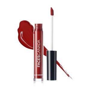 FACES CANADA Liquid Sindoor - Maroon, 2.5 ml | Highly Pigmented Rich Color