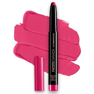 FACESCANADA Ultime Pro Hd Intense Matte Lipstick + Primer - Dash Of Pink (Pink), 1.4G | 9Hr Long Stay | Flawless Hd Matte Finish | Intense Color | Lightweight | Smooth Glide | Primer Infused