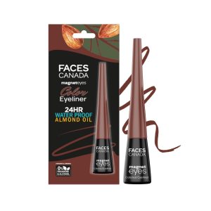 FACESCANADA Magneteyes Color Eyeliner Gel - Powerful Brown,4 Ml