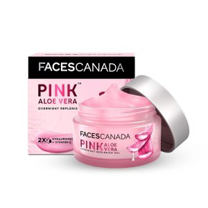FACESCANADA Pink Aloe Vera Overnight Replenish Gel, 50g