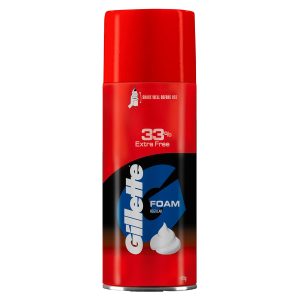 Gillette Classic Regular Pre Shave Foam, 418g with 33% Extra Free