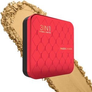 FACES CANADA 3 in 1 All Day Hydra Matte Compact Powder - Honey 05