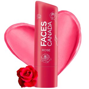 FACESCANADA Color Lip Balm - Rose Petal 03, 4.5g | Red Tint