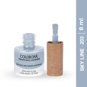 COLORBAR Vegan Nail Lacquer-Sky Line-203 Silver