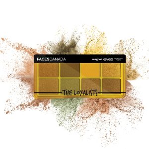 FACES CANADA Magneteyes 8 in 1 Eyeshadow Palette - The Loyalists, 6.4g