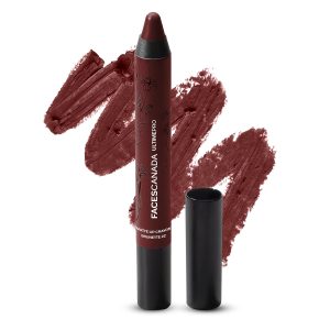 FACES CANADA Ultime Pro Matte Lip Crayon - Brunette (Brown), 2.8g