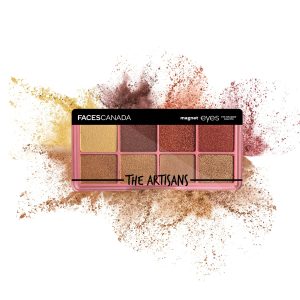 FACES CANADA Magneteyes 8 in 1 Eyeshadow Palette - The Artisans, 6.4g