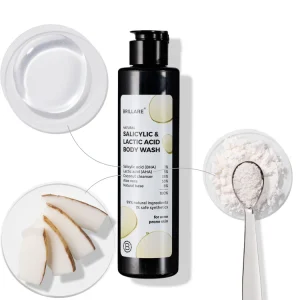 Brillare Salicylic Acid & Lactic Acid Body Wash for Acne-Prone Skin