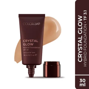COLOR BAR  Crystal Glow Hybrid Foundation spf 30 Shade: TF 3.1