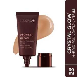 COLOR BAR  Crystal Glow Hybrid Foundation spf 30 Shade: TF 5.1