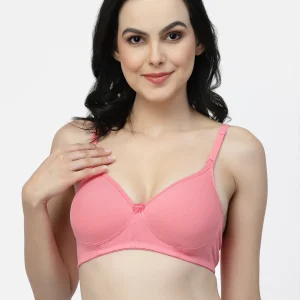 Floret Convertible Cotton T-Shirt Bra | Lightly Padded | Medium Coverage | Seamless - F20560