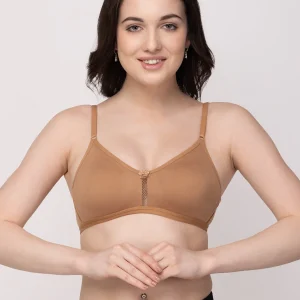 Floret Katrina Comfort-Flex T-Shirt Bra | Non-Wired | Non-Padded | Medium Coverage Nude