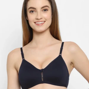 Floret Katrina Comfort-Flex T-Shirt Bra | Non-Wired | Non-Padded | Medium Coverage Navy
