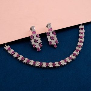 Shree Hari Necklace Set - AST2071RDRB