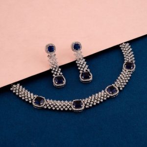 Shree Hari Necklace Set - AST2945RDHBL