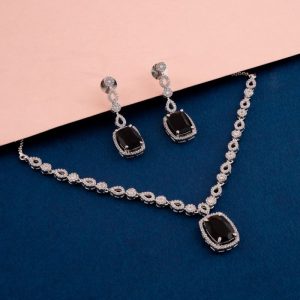 Shree Hari Necklace Set - AST3235RDBK