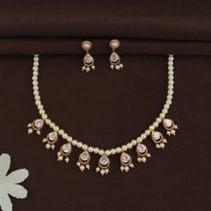 Shree Hari Necklace Set - DAST177W