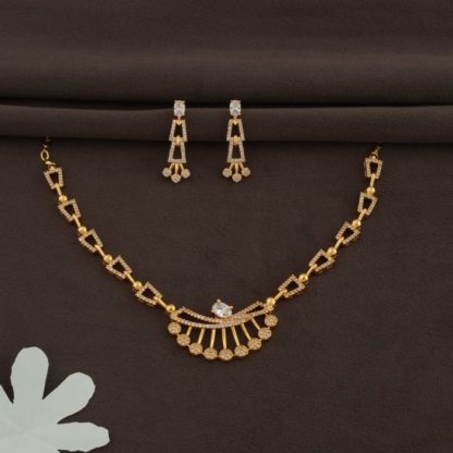 Shree Hari Necklace Set - DAST407W