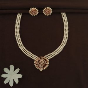 Shree Hari Necklace Set - DPST51W