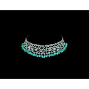 Shree Hari Necklace Set - ZAST1SLMT