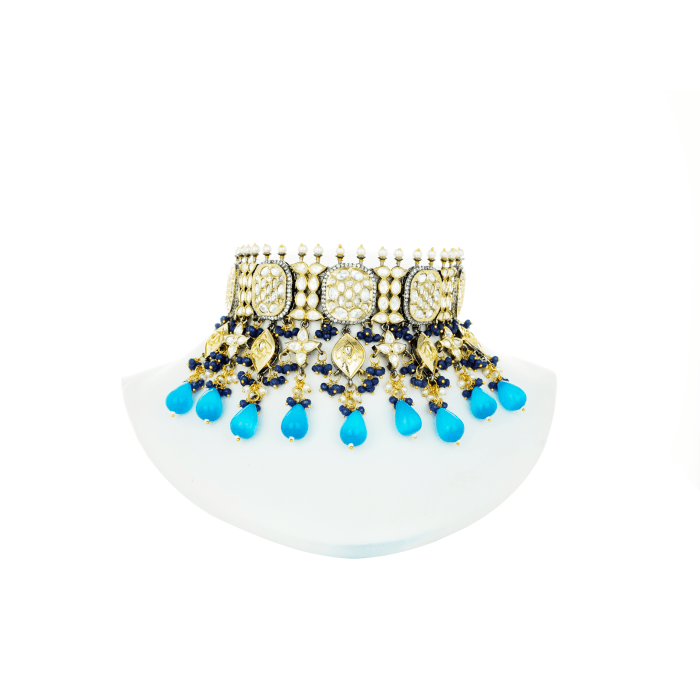 Shree Hari Necklace Set - WST7542BLSK