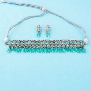 Shree Hari Necklace Set - GAST240RDMT