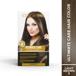 COLORBAR LIGHT BROWN , ULTIMATE CARE LIGHT BROWN-HAIR COLOR