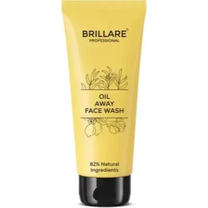 BRILLARE Oil Away FaceWash, For Oily, For Acne Prone Skin, With Tea Tree & Turmeric, 100% Vegan, Natural, Paraben-Free Face Wash  (100 g)