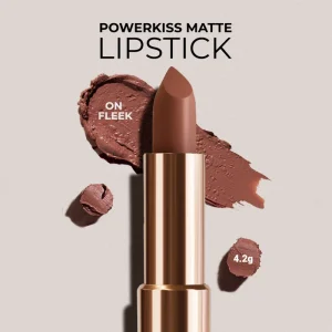COLOR BAR  POWERKISS MATTE LIPSTICK ON FLEEK