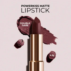 COLOR BAR  POWERKISS MATTE LIPSTICK  Shade: Double Dare