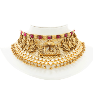 Shree Hari Necklace Set - WST6309RBW