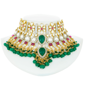 Shree Hari Necklace Set - WST7852GRB