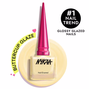 Nykaa Glazed Nail Enamel - Buttercup Glaze 487