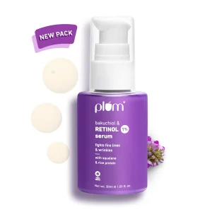 Plum 1% Retinol Serum for Face with Bakuchiol