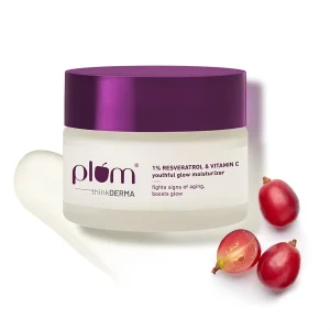 Plum 1% Resveratrol & Vitamin C Youthful Glow Moisturizer