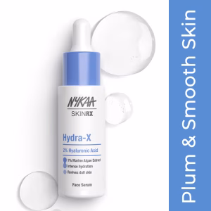 Nykaa SkinRX Hydra X with 2% Hyaluronic Acid + 1% Vitamin B5 Serum for Deep Hydration & Soft Skin