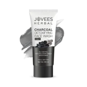 Jovees Activated Charcoal Detoxifying Face Wash | Deep Pore Cleansing 50ml